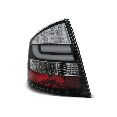 Prix Cassé Feux Arrière Barre LED Noir SKODA OCTAVIA 2 SEDAN de 2004 à 2012