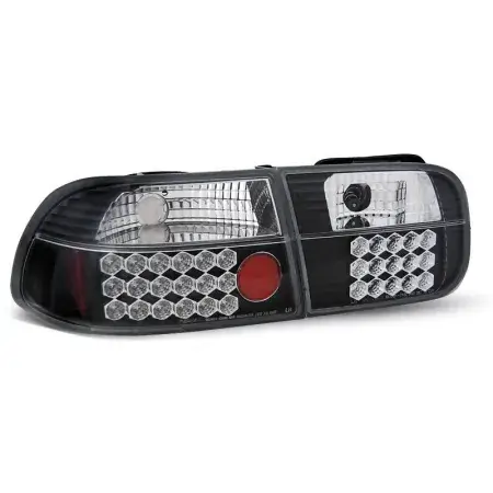 Affaire À Saisir Feux Arrière LED Noir HONDA CIVIC HATCHBACK 3 portes de 1991 à 1995