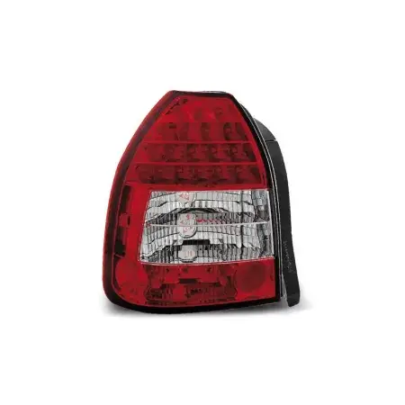 Haute Qualité Feux Arrière LED Rouge Blanc HONDA CIVIC HATCHBACK 3 portes de 1995 à 2001