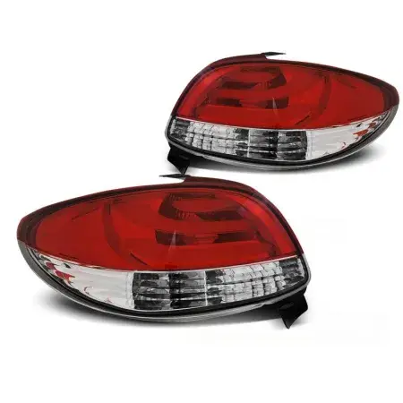 Prix Cassé Feux Arrière Barre LED Rouge Blanc PEUGEOT 206 à partir de 1998