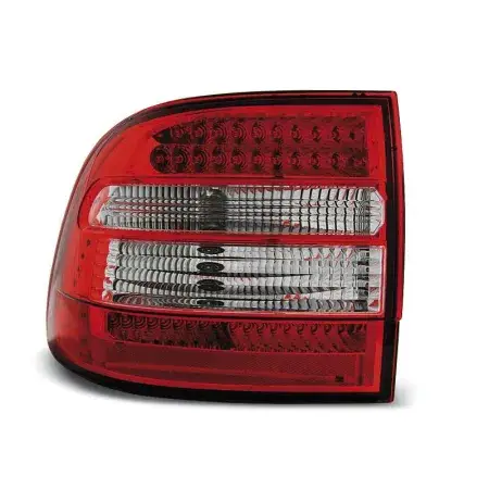 Feux Arrière LED Rouge Blanc PORSCHE CAYENNE de 2002 à 2006 Pas Cher