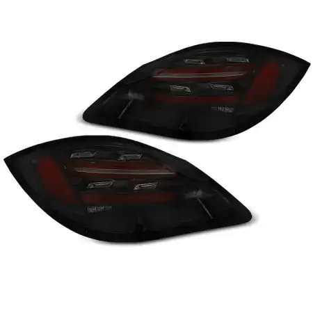 Feux Arrière LED avec clignotant dynamique Noir Smoke PORSCHE BOXSTER / CAYMAN 987 de 2009 à 2012 Offre Du Jour