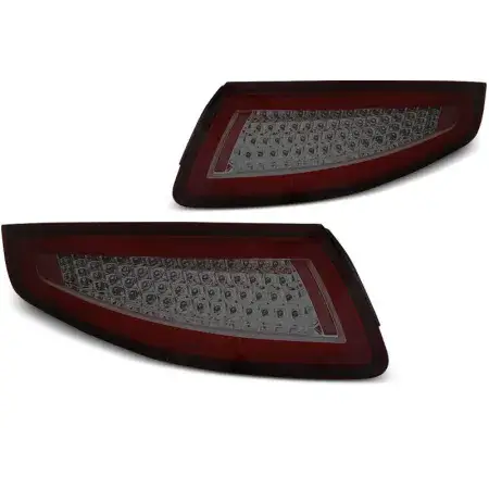 Offre Exclusive Feux Arrière Barre LED avec clignotant dynamique Rouge Smoke PORSCHE 911 997 de 2004 à 2009