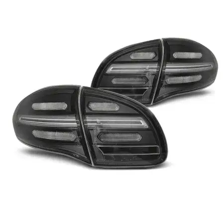 Livraison Express Feux Arrière Barre LED avec clignotant dynamique Noir PORSCHE CAYENNE de 2010 à 2015