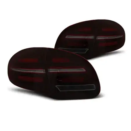 Livraison Express Feux Arrière Barre LED avec clignotant dynamique Rouge Smoke PORSCHE CAYENNE de 2010 à 2015