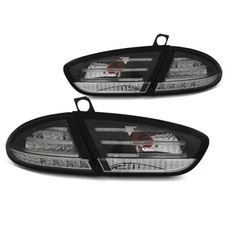 Super Prix Feux Arrière LED Noir SEAT LEON de 2009 à 2012