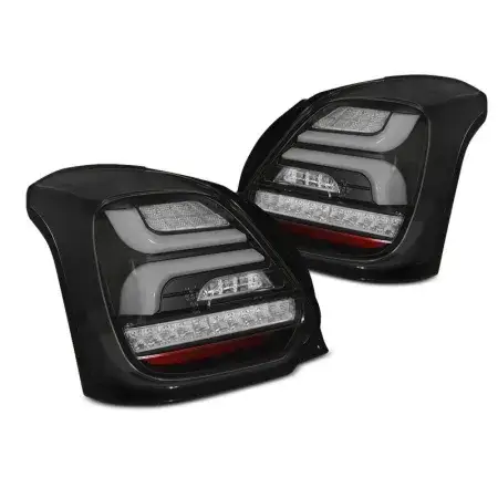 Feux Arrière Barre LED avec clignotant dynamique Noir SUZUKI SWIFT VI à partir de 2017 Marque