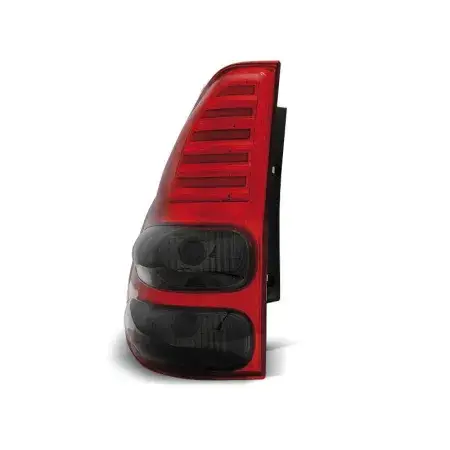 Commande En Gros Feux Arrière LED Rouge Smoke TOYOTA LAND CRUISER 120 de 2003 à 2009