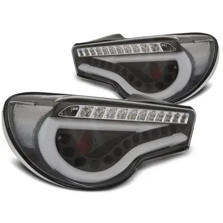 Feux Arrière Barre LED avec clignotant dynamique Noir TOYOTA GT86 de 2012 à 2016 Expédition Rapide