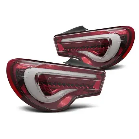 Feux Arrière Barre LED avec clignotant dynamique Rouge Blanc TOYOTA GT86 de 2012 à 2021 Retour Gratuit