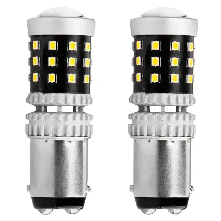 Ampoules LED CANBUS 39SMD 2016 1157 BAY15D P21/5W Blanc 12V/24V Marque
