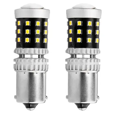 Ampoules LED CANBUS 39SMD 2016 1156 BA15S P21W Blanc 12V/24V Acheter Direct