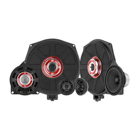 Kit 3 voies 20cm 4Ω 150W RMS pour anciennes BMW & Mini MTX Audio TX6BMW.E Haute Qualité