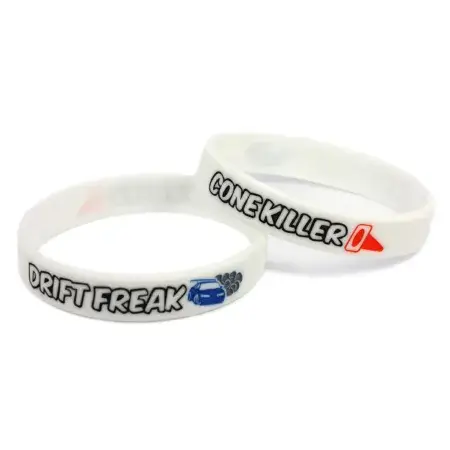 Achat Immédiat Bracelet en silicone Drift Freak / Cone Killer Blanc