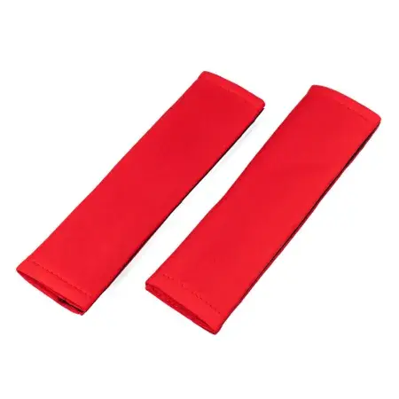 Populaire Protèges ceintures de sécurité (2 pièces) Rouge