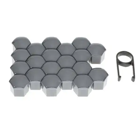 Cache-écrous Graphite 19mm, 20 pièces avec Pince Meilleur Choix