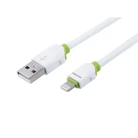 Must-Have Câble de charge et de synchronisation, 100 cm, rond, en silicone, USB vers Lightning WAYME