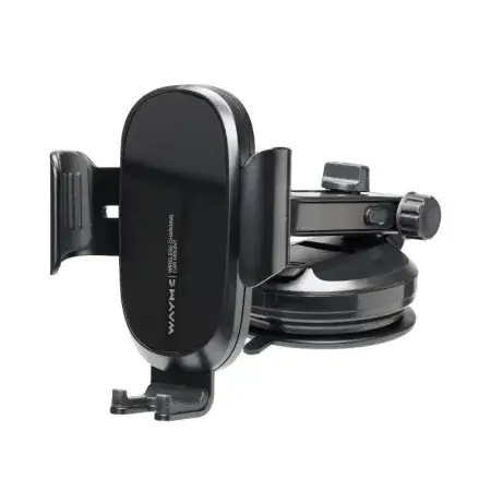 Support téléphone gravitationnel avec ventouse, chargeur induction 15W WAYME Usine Directe