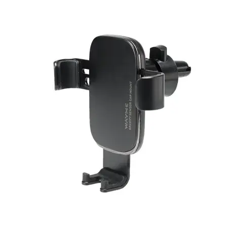 Certifié Support téléphone gravitationnel pour grille d'aération voiture, graphite WAYME
