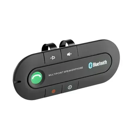 Kit mains libres Bluetooth avec clip pour pare-soleil Prix Réduit