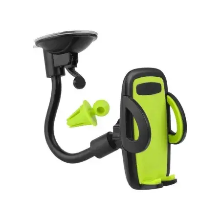 Support téléphone universel avec ventouse ou pour grille d'aération voiture Offre Du Jour