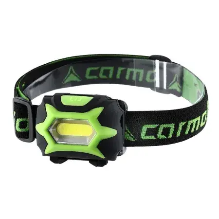 Satisfait Ou Remboursé Lampe frontale 3W COB 100 LM, alimentée par 3x AAA (non inclus)