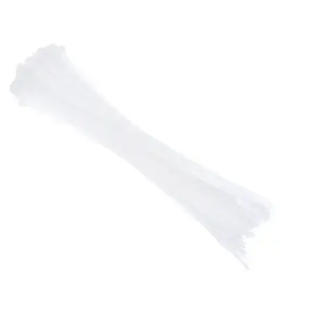 Attache-câblesen nylon 300x3,6 mm, blanc, 100 pcs Vente Flash