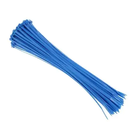 Attache-câblesen nylon 300x3,6 mm, bleu, 100 pcs Livraison Express