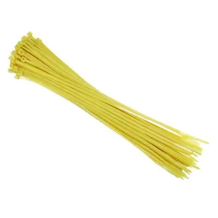 Attache-câblesen nylon 300x3,6 mm, jaune, 100 pcs Expédié Aujourd’hui