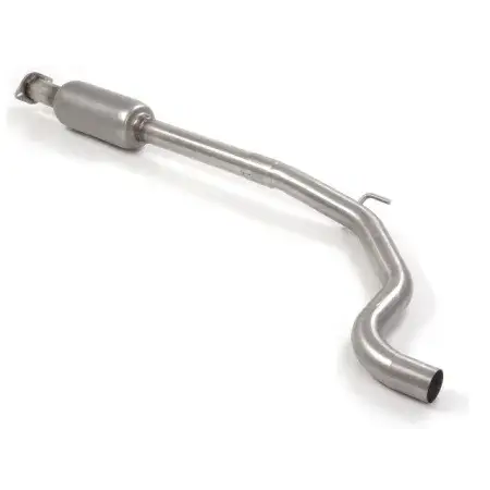 Livraison Express Silencieux intermédiaire en inox - Ligne avec diamètre majoré 60 mm Abarth et Fiat Grande Punto + Evo (Type199)