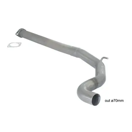 Commander Vite Tube intermédiaire Groupe N sans silencieux en inox Abarth Grande Punto + Evo (Type199), Alfa Romeo MiTo (955)