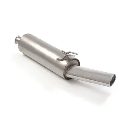 Bon Marché Silencieux arrière en inox avec 1 sortie ovale 115x70 mm