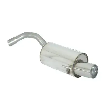 Silencieux arrière en inox avec 1 sortie ronde 102 mm Soldes