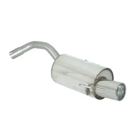 Prix Choc Silencieux arrière en inox avec 1 sortie ronde 102 mm