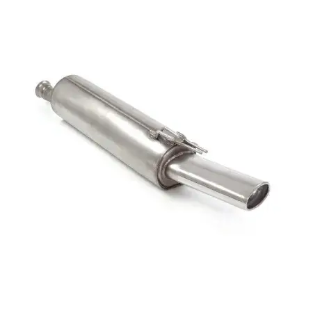 Silencieux arrière en inox avec 1 sortie ovale 115x70 mm Vente Flash