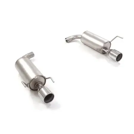 Silencieux arrière duplex en inox g/d avec 1 sortie ronde 102 mm Promotion
