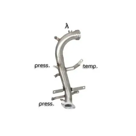 Commander Vite Tube remplacement cat. + tube remplacement filtre à particules Groupe N en inox