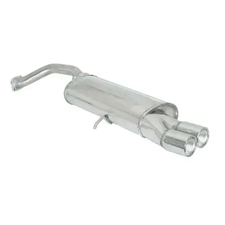 Achat Immédiat Silencieux arrière en inox avec 2 sorties rondes 80 mm