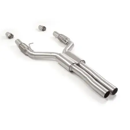 Silencieux intermédiaire en inox Soldes