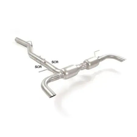 Prix Bas Silencieux arrière duplex en inox pour sortie esthétiques originaux