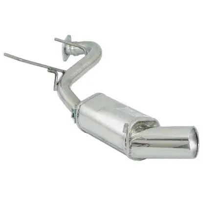 Silencieux arrière en inox avec 1 sortie ronde 102 mm Quantité Limitée