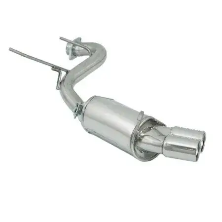 Achat Immédiat Silencieux arrière en inox avec 2 sorties rondes 70 mm
