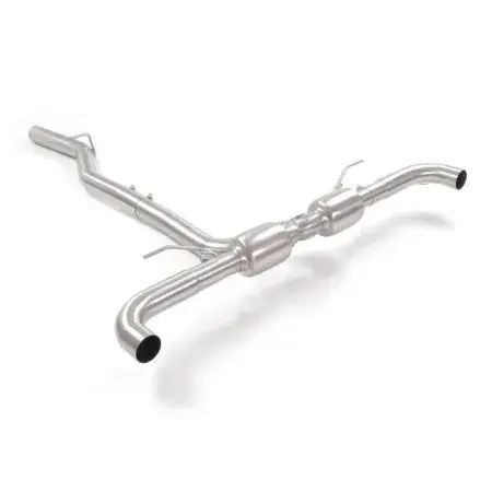 Livraison Express Silencieux arrière duplex en inox pour sortie esthétiques originaux
