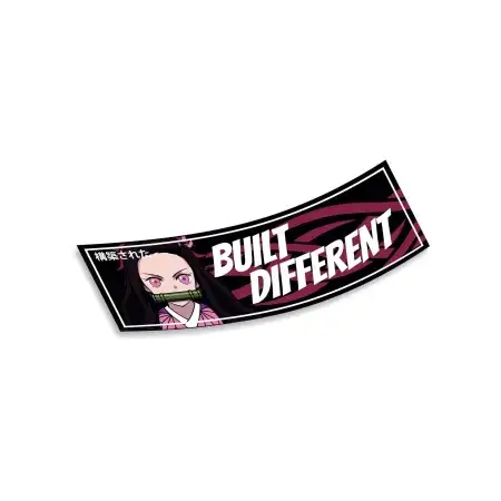 Offre Du Jour Slap Sticker Built Different girl