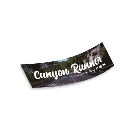 Meilleure Vente Slap Sticker Canyon Runner