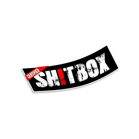 Slap Sticker Certified Shitbox Affaire À Saisir