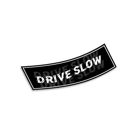 Slap Sticker Drive Slow Offre Spéciale