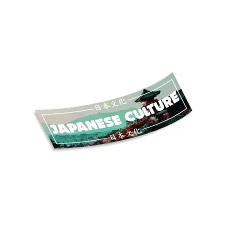 Slap Sticker Japanese Culture Marque