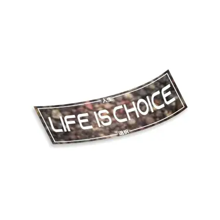 Solde Slap Sticker Life is Choice