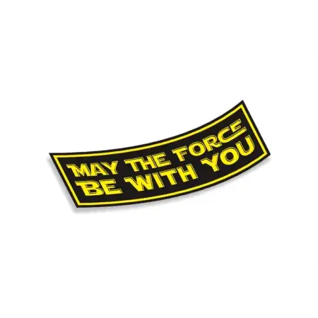 Slap Sticker May the force be with you Nouvel Arrivage